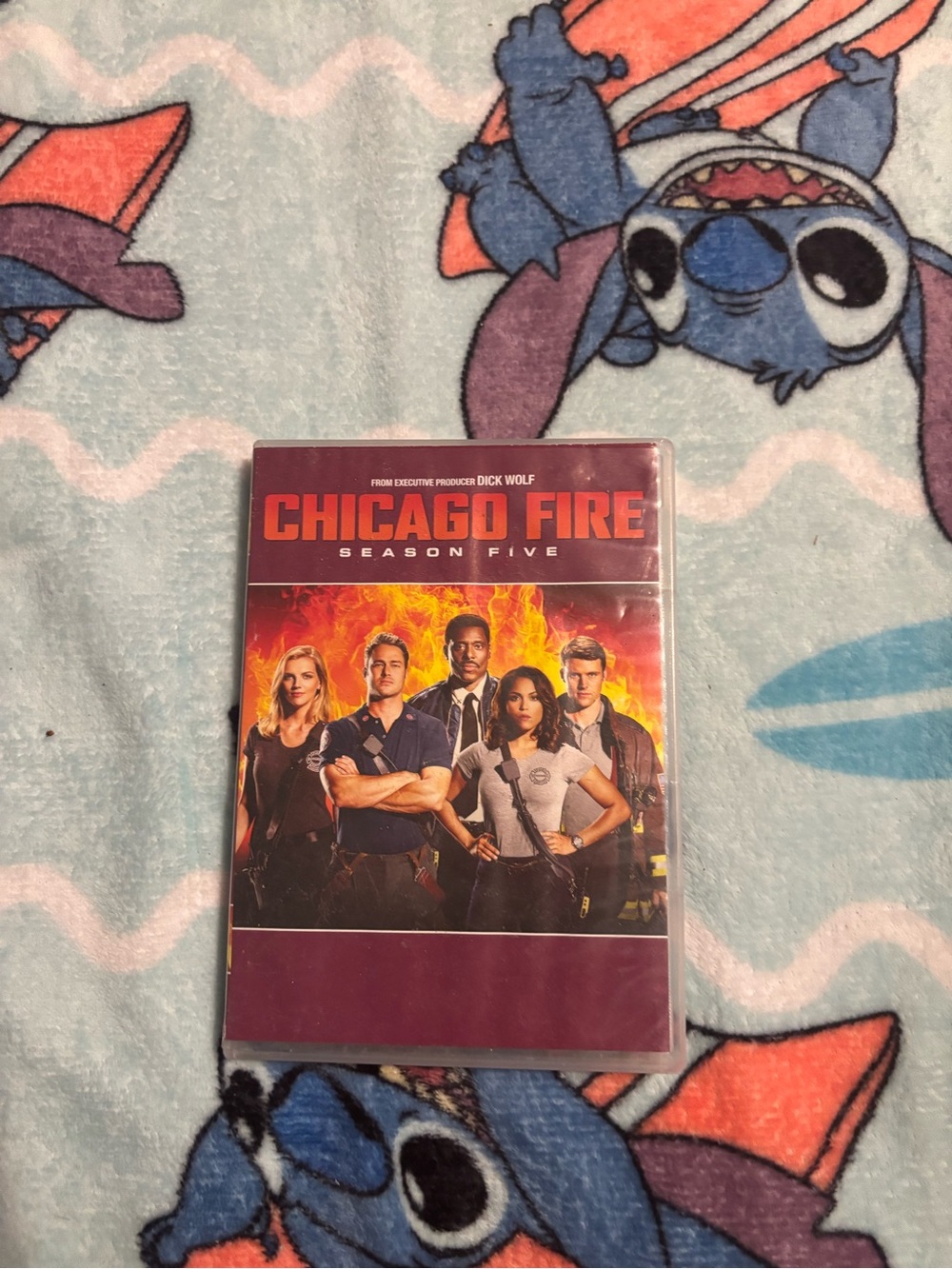 Chicago Fire Season Five DVD - Red & Orange Cover